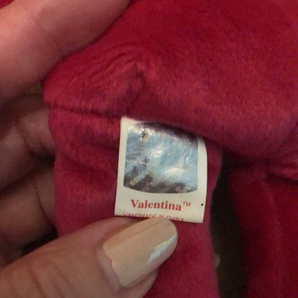 NWT 1999 VALENTINA BEAR by Ty Beanie Babies - Picture 6 of 10